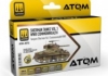 Acrylic Paints set - ATOM #Sherman Tanks Vol 1 WWII Commonwealth