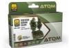 Acrylic Paints set - ATOM #Vegetation Diorama Colours